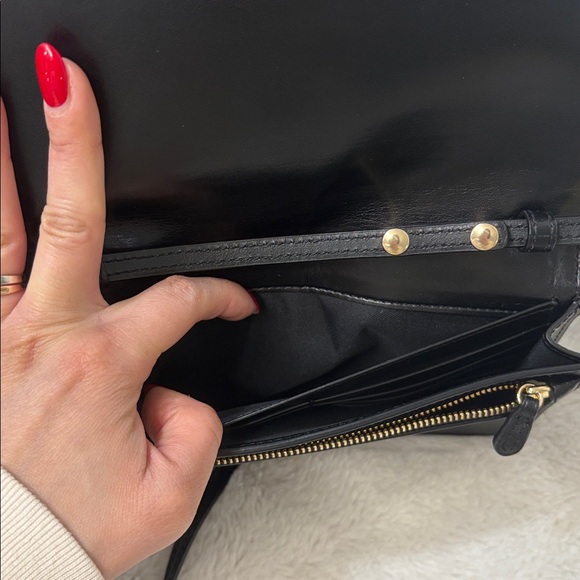 COACH Anna Foldover Crossbody Clutch Bag - Picture 8 of 12